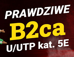 Kabel 5E UTP w powłoce B2ca - FireHardy